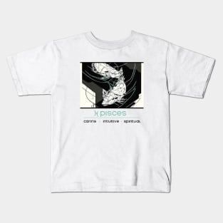 Pisces Season - Zodiac Graphic Kids T-Shirt